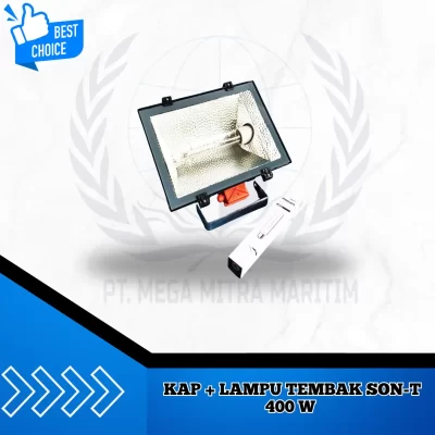 Kap + Lampu Tembak Son-T 400 W